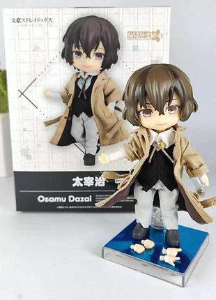 Фигурка osamu dazai 15 см – коллекционная 3d фигура персонажа bungou stray dogs, анимечная фигурка с движущимися частями и