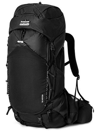 Рюкзак туристический naturehike helium cnk2450xb014, 70 л, черный, m