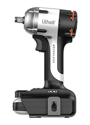 Аккумуляторный ударный гайковерт litheli бесщеточный, питание от павербанка.