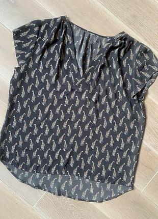 Блуза напівпрозора