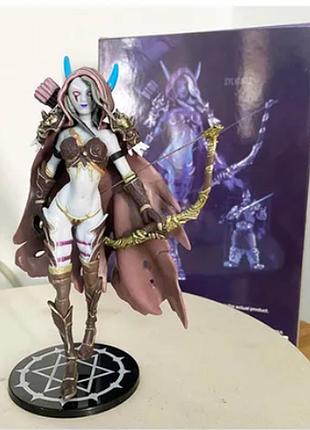 Фигурка sylvanas windrunner ghost queen world of warcraft / сильвана ветрокрыла варкрафт / статуэтка bautech tribal queen sylvanas