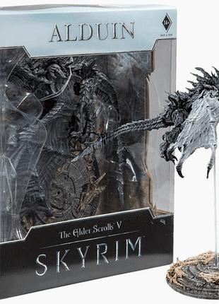 Фігурка дракона alduin skyrim the elder scrolls v — колекційна іграшка 25 см, детальна модель з гри, подарунок геймеру
