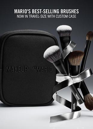Дорожний набор кистей для макияжа makeup by mario mario’s essential cosmetic brush set