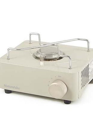 Плита газова портативна naturehike mini cassette stove cnh22cj011 khaki