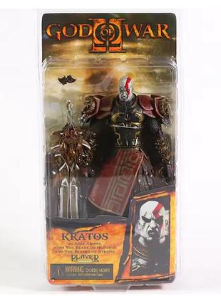 Фигурка кратос / kratos god of war ii ares armor – коллекционная экшн-фигурка героя игры, 18 см, с мечом олимпа / blade of olympus