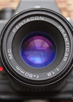 Фотоапарат praktica bc1 electronic + mc pentacon prakticar 1.8 50 mm, без експонометра з ременем і кофром