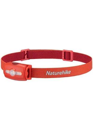 Фонарь налобный naturehike nh18t005-f, красный