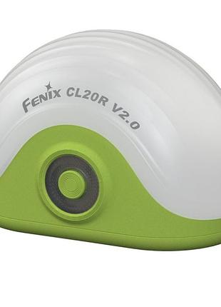 Фонарь кемпинговый fenix cl20r v.2.0, зеленый
