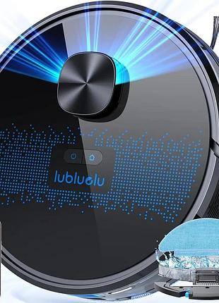 Робот-пилосос миючий lubluelu sl60d (сухе та вологе прибирання, потужністю всмоктування 3000 па)