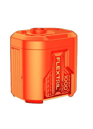 Портативний повітряний насос flextail evo pump 3, 1000 л/хв, помаранчевий