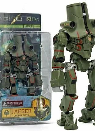 Фигурка pacific rim – jaeger cherno alpha / джагер черно альфа – коллекционная экшн-фигурка работа из фильма тихоокеанский рубеж,