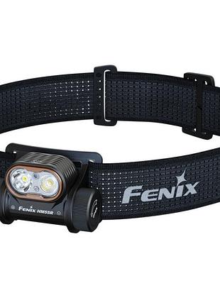 Фонарь налобный fenix hm55r, черный hm55rblc
