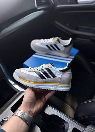 Женские кроссовки adidas originals sl 72 grey white