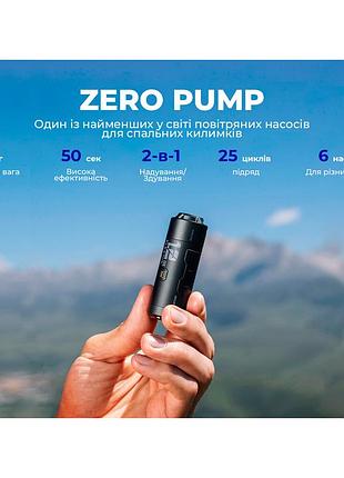 Портативный мини-насос flextail zero pump, черный