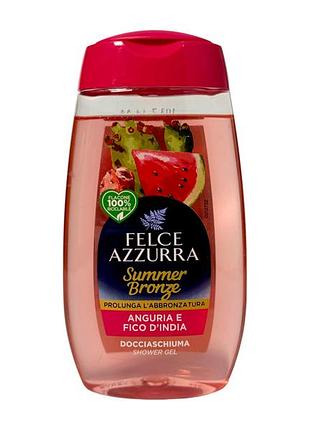 Гель для душа felce azzurra summer bronze 250 мл