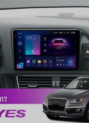 Штатная магнитола, автомобильная мультимедийная система teyes cc3 4+64гб audi q5 8r 2008-2017 (a) 9" дюймов