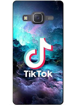 Силіконовий бампер чохол для samsung j7 2015 galaxy j700 малюнком fortnite