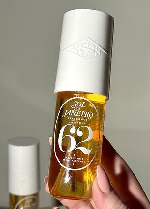 Парфюмированный спрей для тела и волос sol de janeiro brazilian crush cheirosa '62 perfume mist 90 ml