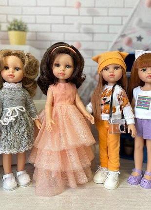 Куклы паола рейна /paola reina 32 см в handmade аутфиттах