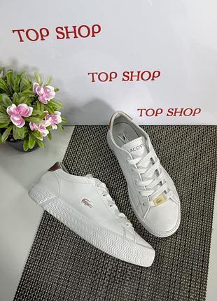 Оригінальні кросівки кеди lacoste
