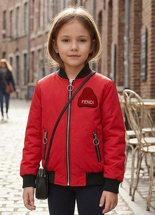 Куртка на дівчинку, на зріст 134-140