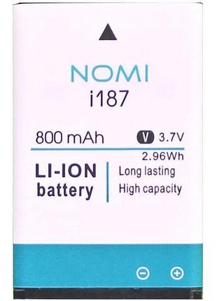 Аккумулятор для nomi i187 800mah