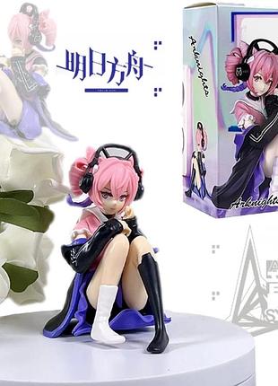 Коллекционная аниме фигурка статуэтка эврика аркнайтс с наушниками, eureka arknights ambience synesthesia collection figure anime