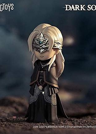 Колекційна фігурка dark souls – рицарка темного місяця (darkmoon knightess) chibi / dark souls action figure, ~10 см
