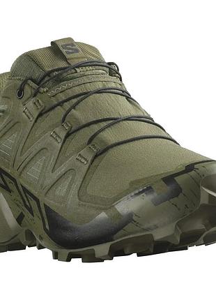 Кроссовки тактические salomon speedcross 6 forces 5.5 green/black