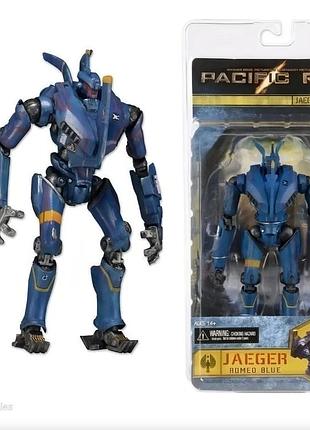 Колекційна екшн-фігурка робота «romeo blue» pacific rim — бойовий меха-єгер з аксесуарами з тихоокеанський рубіж, рухома action