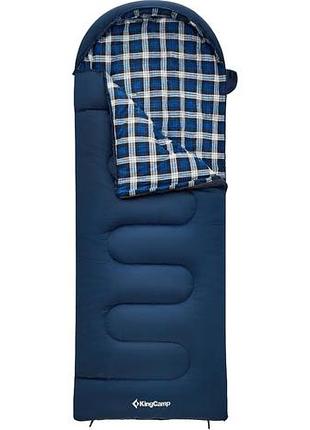 Спальный мешок kingcamp cloud 300s navy, (ks2213_navy_l)