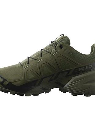 Кроссовки тактические salomon speedcross 6 forces 7.5 green/black