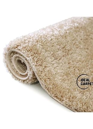 Килим прямокутний 0.67*1.23м з високим ворсом 0038 fantasy beige