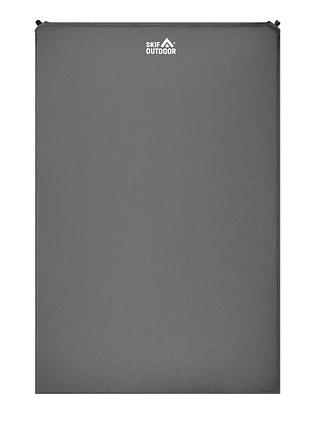 Каремат самонадувной skif outdoor major 200х130х10 см dark grey
