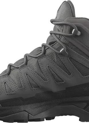 Ботинки тактические salomon x ultra forces mid 11.5 wolf/wolf/black
