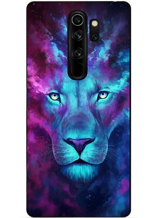 Чохол силіконовий для xiaomi redmi note 8 pro з малюнком лев