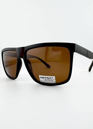 Мужские солнцезащитные очки капли авиаторы polar eagle polarized pe8713 c1