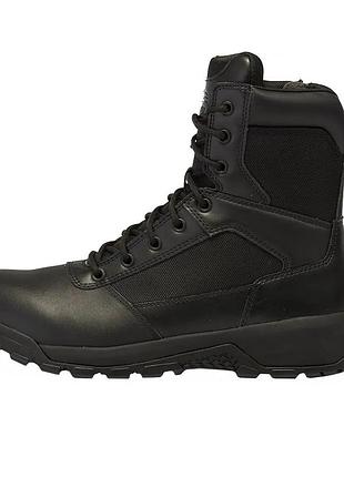 Черевики тактичні belleville spear point 8" wp lightweight side-zip 8.5 (27.5 см) black, bv918z wp 085r