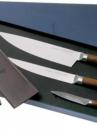 Набір кухонних ножів opinel les forgés 1890 (3 шт)