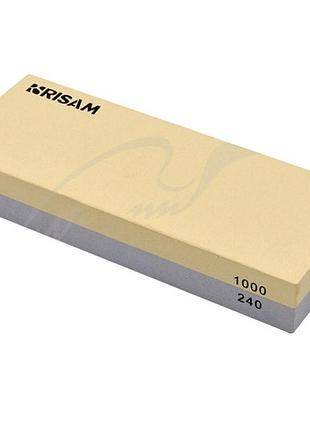Точильный камень risam large rw212-b. зернистость - 240/1000 грит (водный)