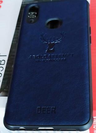 Чохол deer шкіра+tpu для samsung a10s