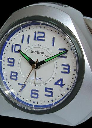 Будильник настольный technoline modell xxl silver (modell xxl silber)