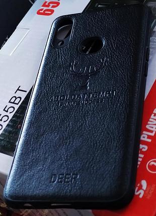 Чохол deer шкіра+tpu для samsung a10s