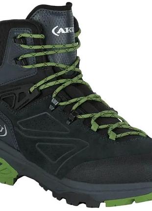 Ботинки тактические женские aku reactive gtx w's dark grey/green