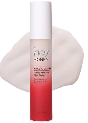 Інтенсивна зволожуюча аква-сироватка hey honey make a splash - intense hydrating aqua serum 45ml