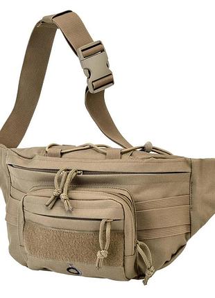 Поясная сумка defcon 5 outac tactical marsupium. coyote tan, для жилета outac vest carrier