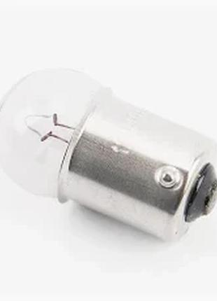 Лампа поворотов t15 12v10w цокольная, одноконтакная (белая)