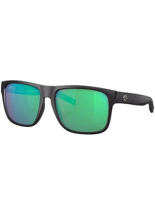 Окуляри поляризаційні costa del mar spearo xl 11 matte black green mirror 580g