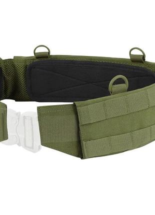 Пояс рпс condor slim battle belt размер m с системой молли, (без ремня) олива