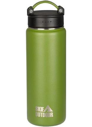 Термобутылка skif outdoor sporty 530 мл зелёный